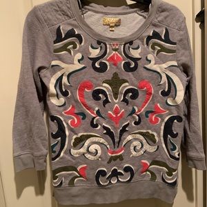 Princess Vera Wang quarter sleeve shirt